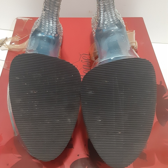 Custom Crystal Embellished 6" Platform Heels - Picture 10 of 11